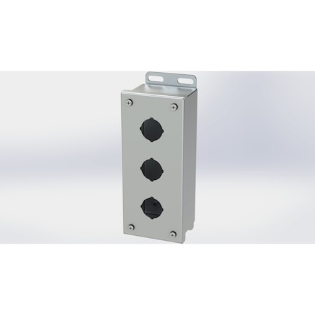 Saginaw Control & Engineering S.S. PB Enclosure SCE-3PBSS6